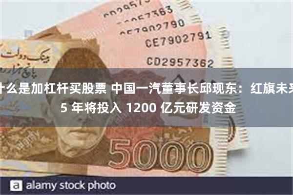 什么是加杠杆买股票 中国一汽董事长邱现东：红旗未来 5 年将投入 1200 亿元研发资金